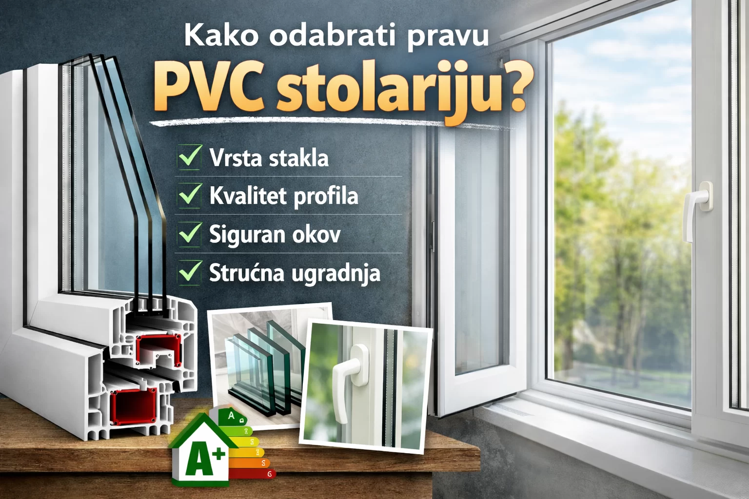 Kako odabrati pravu PVC stolariju